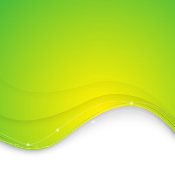 Abstract green background. Vector Illustration