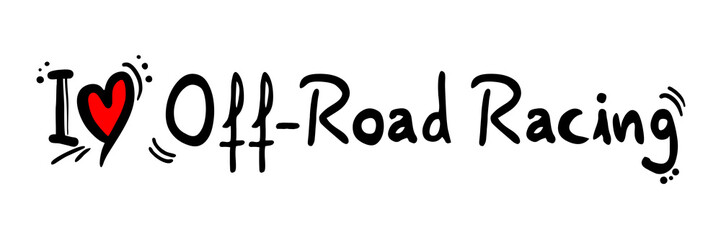 Off-Road Racing love