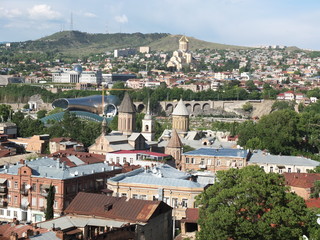 Красавец -город Тбилиси с высоты