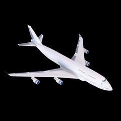 Boeing-747. Plane transport