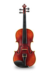 Fototapeta na wymiar Violin isolated on white background.