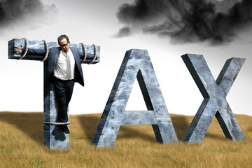 businessman failure during tax time
