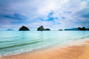 tropical beach in Krabi province