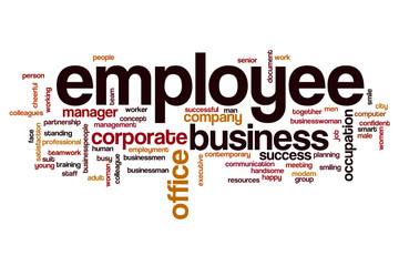 Corporate word cloud concept