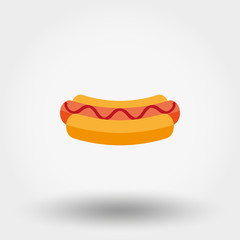 Hot dog icon.