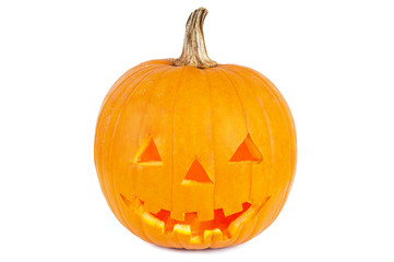 Funny halloween pumpkin