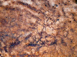 Rusty textured metal background