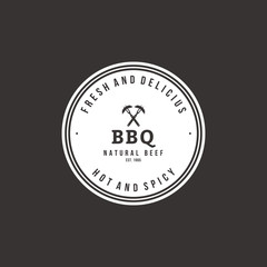Barbecue label