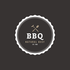 Barbecue label