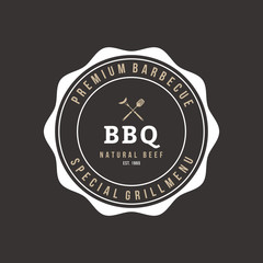 Barbecue label
