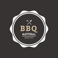 Barbecue label