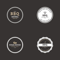 Barbecue label