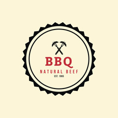 Barbecue label