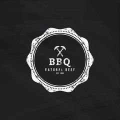 Barbecue label