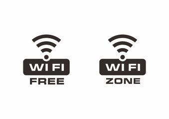Vector free wi-fi label