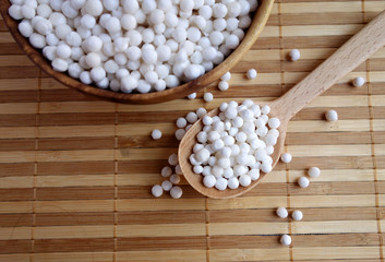 White sago pearls