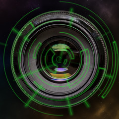 Futuristic Concept Background / Futuristic Concept / Futuristic Concept Background Illustrated by Lens