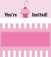 Cupcake Invitation