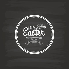 Easter label