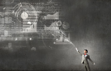 Fototapeta premium Business strategy. Concept image.