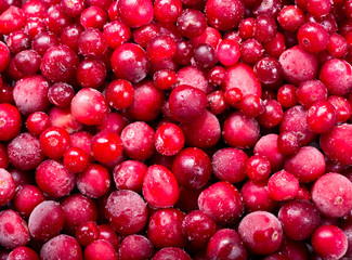 frozen cranberry