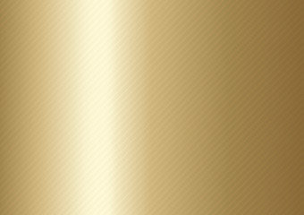 Gold Textured Background - Stripped Diagonal Pattern Illustration, Vector