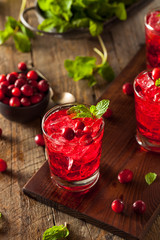 Homemade Boozy Cranberry Cocktail