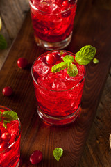 Homemade Boozy Cranberry Cocktail