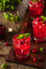 Homemade Boozy Cranberry Cocktail