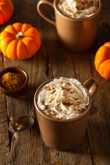 Homemade Pumpkin Spice Latte