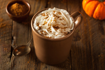 Homemade Pumpkin Spice Latte