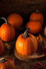 Raw Organic Pie Pumpkins