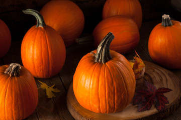 Raw Organic Pie Pumpkins