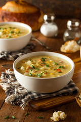 Hot Homemade Corn Chowder