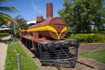 Old Locomotive, Normanton Railway Station North Queensland