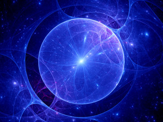 Gravitational lens in space