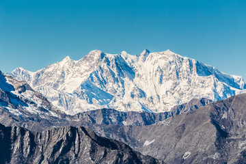 Vue sur le mont Rose