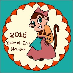 2016 год Обезьяны часть 2