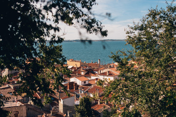 Naklejka premium City of Piran, Slovenia