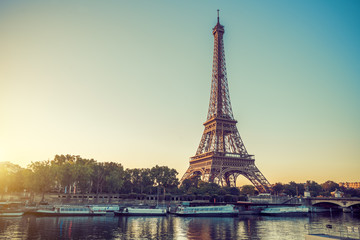 Paris Eiffelturm Eiffeltower Tour Eiffel - obrazy, fototapety, plakaty