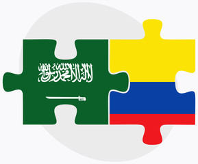 Saudi Arabia and Ecuador Flags