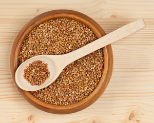 Raw buckwheat