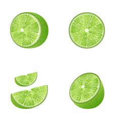 Set of Fruit Lime