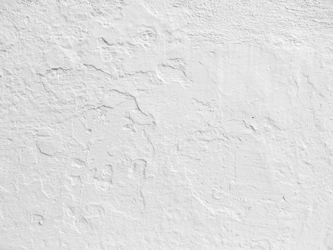 White mortar wall texture background