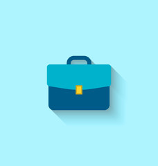 Flat Icon of Briefcase