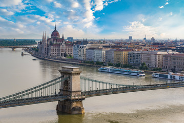 Fototapeta premium Budapest city skyline - Budapest - Hungary
