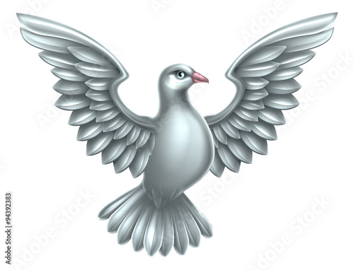 "White Dove Concept" Stock image and royalty-free vector files on