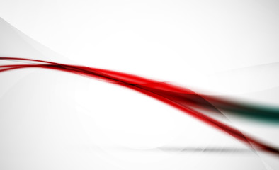 Wave abstract background. Business hi-tech presentation template or advertising layout
