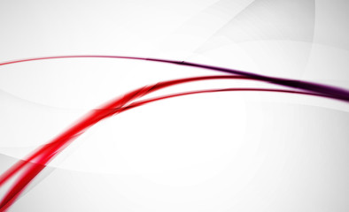 Wave abstract background. Business hi-tech presentation template or advertising layout