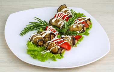 Eggplant roll